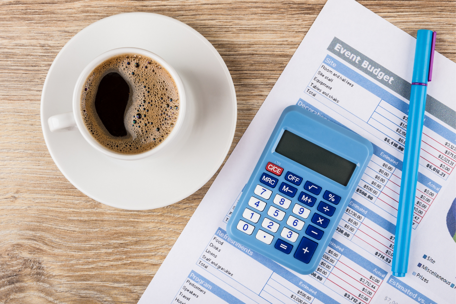 Event Budget Template